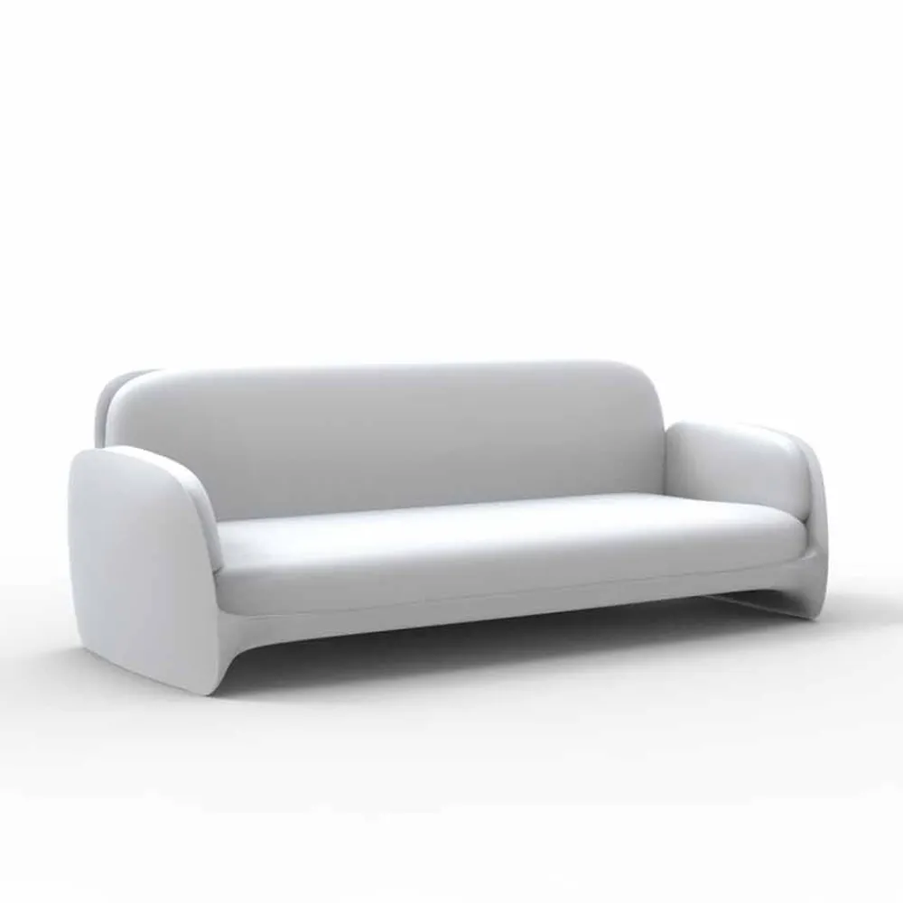 Vondom Gartensofas-Modernes Gartensofa Pezzettina von aus Polyethylen