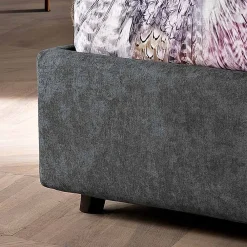 Viadurini Night Design Polsterbetten-Modernes, gepolstertes oder glattes Doppelbett-Design - Aftamo