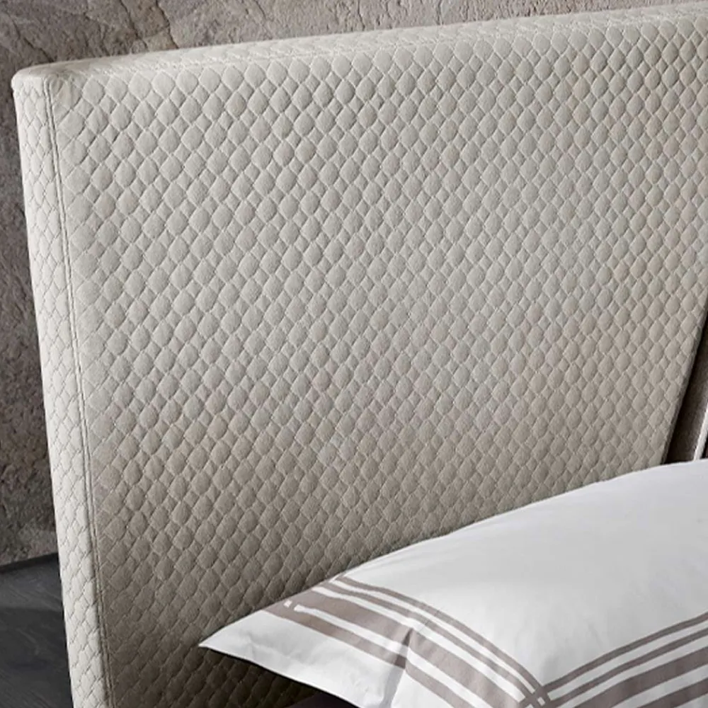 Viadurini Night Design Polsterbetten-Modernes, gepolstertes oder glattes Doppelbett-Design - Aftamo