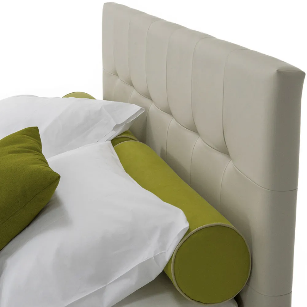 Viadurini Night Design Maßgeschneiderte Möbel|Polsterbetten-Modernes Luxus-Doppelbett mit Aufbewahrungsbox Made in Italy - Orfei