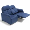 Stile Relax Sofa Relaxfunktion Elektrisch-Modernes motorisiertes Zweisitzer-Sofa mit 1 elektrischer Sitz Gelso