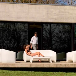 Vondom Gartensofas-Modernes Outdoor-Sofa aus Polyethylenharz, Blow von