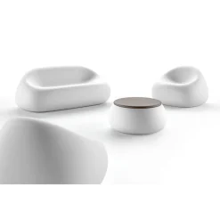 Viadurini in the Garden Gartensofas-Modernes Outdoor-Sofa in Made in Italy Design Polyethylen - Ervin