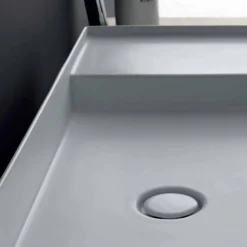 Viadurini Bathroom Farbige Waschbecken-Modernes rechteckiges Waschbecken aus farbiger Keramik, hergestellt in Italien