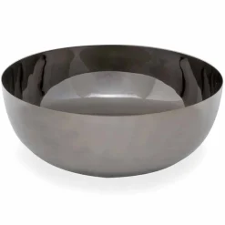 Viadurini Bathroom Metallwaschbecken-Modernes rundes Aufsatzwaschbecken aus Nickelmetall Loano