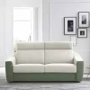 Viadurini Italian Sofas Moderne Schlafsofas-Modernes Schlafsofa gepolstert in Made in Italy Bicolor Fabric - Begonia