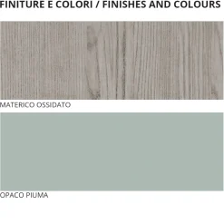 Viadurini Night Design Schlafzimmer Komplett-Modernes Schlafzimmer mit 4 Elementen im modernen Stil Made in Italy - Lusinda