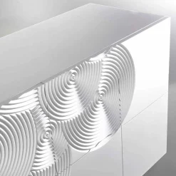 Viadurini Living Anrichte-Modernes Sideboard 10 türig aus MDF mit 6 Aufbewahrungsregale Ardesia