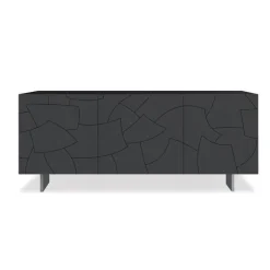 Viadurini Living Sideboards-Modernes Sideboard aus furniertem Eschenholz, hergestellt in Italien – Galassia