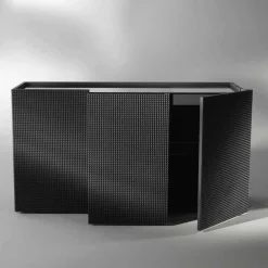 Viadurini Living Anrichte-Modernes Sideboard aus MDF 2 türig und Schubladensystem Flora Modell