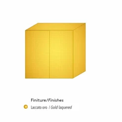 Viadurini Living Anrichte-Modernes Sideboard aus MDF 2 türig Flora Modell