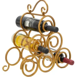 Viadurini Living Design Weinregal-Modernes 6-Sitzer-Bodenflaschenregal aus Eisen - Cyrus