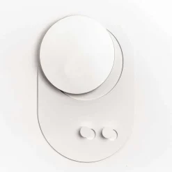 Viadurini Living Wandgarderobe-Modernes Wandgarderobe aus Stahl mit Spiegel Made in Italy - Pilippo