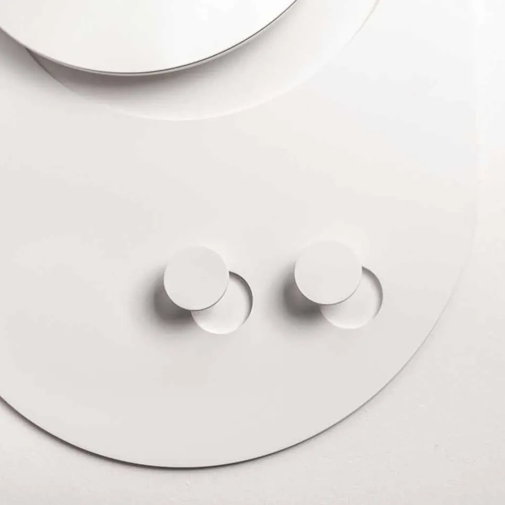 Viadurini Living Wandgarderobe-Modernes Wandgarderobe aus Stahl mit Spiegel Made in Italy - Pilippo