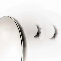 Viadurini Living Wandgarderobe-Modernes Wandgarderobe aus Stahl mit Spiegel Made in Italy - Pilippo