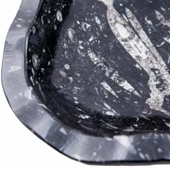 Viadurini Bathroom Steinwaschbecken-Modernes Waschbecken aus Marmor mit Fossilien - Burgeo