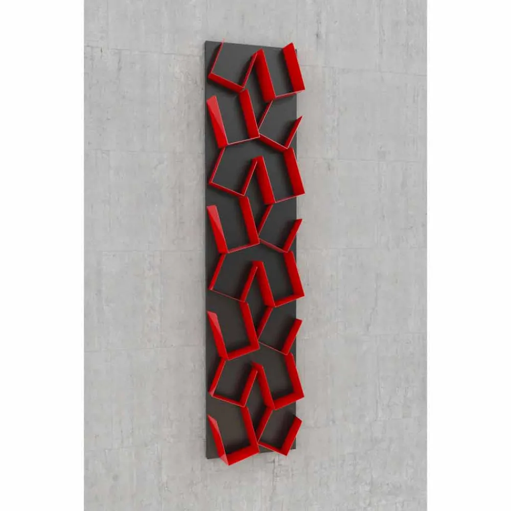 Mabele Moderne Design Bücherregale-Modilierbare Bücherregal Kaos 1 Modul L=50 , aus lackiertes Metall