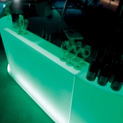 Viadurini Living Bartheke Für Zuhause-Modulare Theke mit Licht Outdoor Made in Italy - Mistra