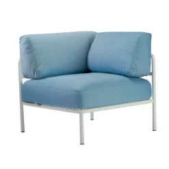 Viadurini in the Garden Gartensofas-Modulares Ecksofa aus Metall und Stoff Made in Italy - Cola