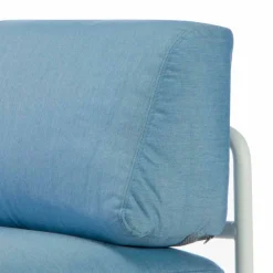 Viadurini in the Garden Gartensofas-Modulares Ecksofa aus Metall und Stoff Made in Italy - Cola