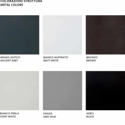 Viadurini in the Garden Gartensofas-Modulares Ecksofa aus Metall und Stoff Made in Italy - Cola