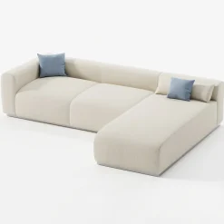 Viadurini in the Garden Gartensofas-Modulares Gartensofa aus wasserabweisendem Stoff Made in Italy - Bahias