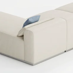 Viadurini in the Garden Gartensofas-Modulares Gartensofa aus wasserabweisendem Stoff Made in Italy - Bahias