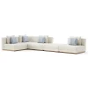 Viadurini in the Garden Gartensofas-Modulares Gartensofa aus Stoff Made in Italy - Rubik