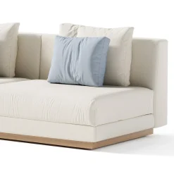 Viadurini in the Garden Gartensofas-Modulares Outdoor-Sofa aus Stoff Made in Italy - Rubik