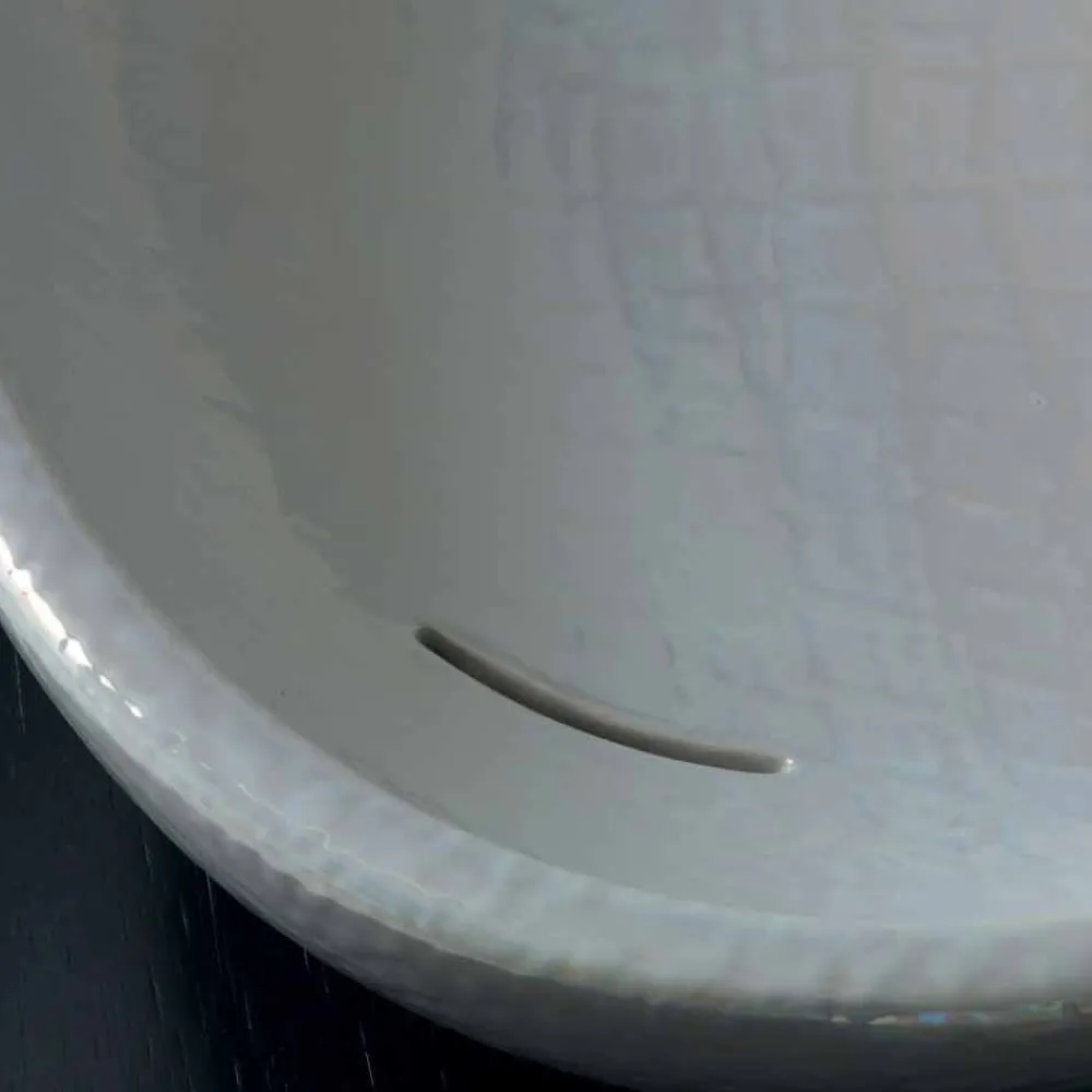 Viadurini Bathroom Keramikwaschbecken-Mother-of-pea mrl Aufsatzwaschtischmodernes Design made in Italy Glossy