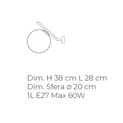 Viadurini Vetro di Venezia Murano Lampen|Moderne Wandleuchten-Mundgeblasene Wandleuchte aus venezianischem Glas - Schnee