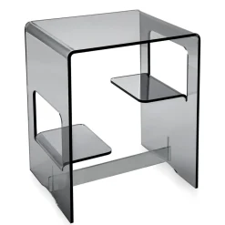 Viadurini Living Nachttische|Moderne Couchtische-Nachttisch aus transparentem oder geräuchertem Plexiglas Made in Italy - Lollao