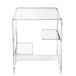 Viadurini Living Nachttische|Moderne Couchtische-Nachttisch aus transparentem oder geräuchertem Plexiglas Made in Italy - Lollao