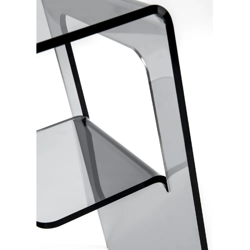 Viadurini Living Nachttische|Moderne Couchtische-Nachttisch aus transparentem oder geräuchertem Plexiglas Made in Italy - Lollao