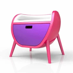 Viadurini Design Nachttische-Nachttisch in modernem Design Gauche Made in Italy