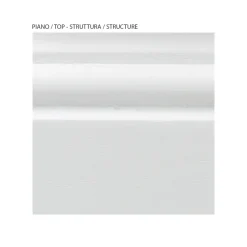 Viadurini Classic Nachttische-Nachttisch mit Struktur aus furnierten Holzpartikeln, hergestellt in Italien – Thor