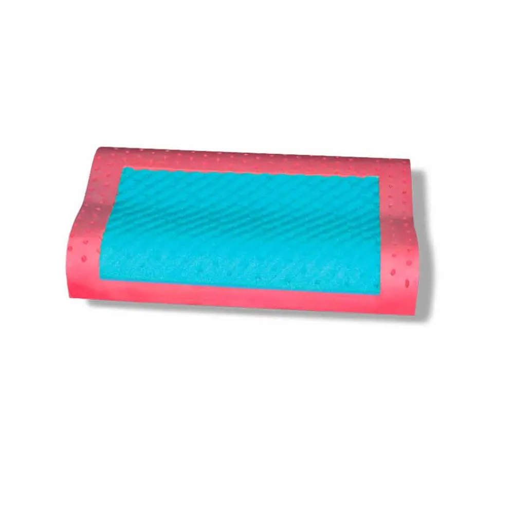 Viadurini Night Design Kopfkissen-Nackenstützkissen aus Memory Ginseng und Memory AirSense, 2 Stücke – Tamigi