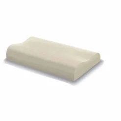 Viadurini Night Design Kopfkissen-Nackenstützkissen aus Memory Foam H 10 cm Made in Italy, 2 Stücke – Nimes