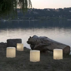 In-es.artdesign Design Beleuchtung-Nebulite Außenleuchte Bin F Nebula Out Boden