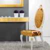 Viadurini Living Klassische Stühle-Neobarock Stuhl weiß Tristan