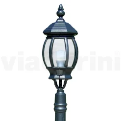 Viadurini Lighting Gartenlampion-Niedrige Außenlampe aus anthrazitfarbenem Aluminium, hergestellt in Italien – Impero