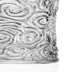 Viadurini Kitchen Italienisches Kristallgeschirr-Niedrige Trinkgläser in Eco Crystal Audace Dekoration 12 Stück - Ritmo