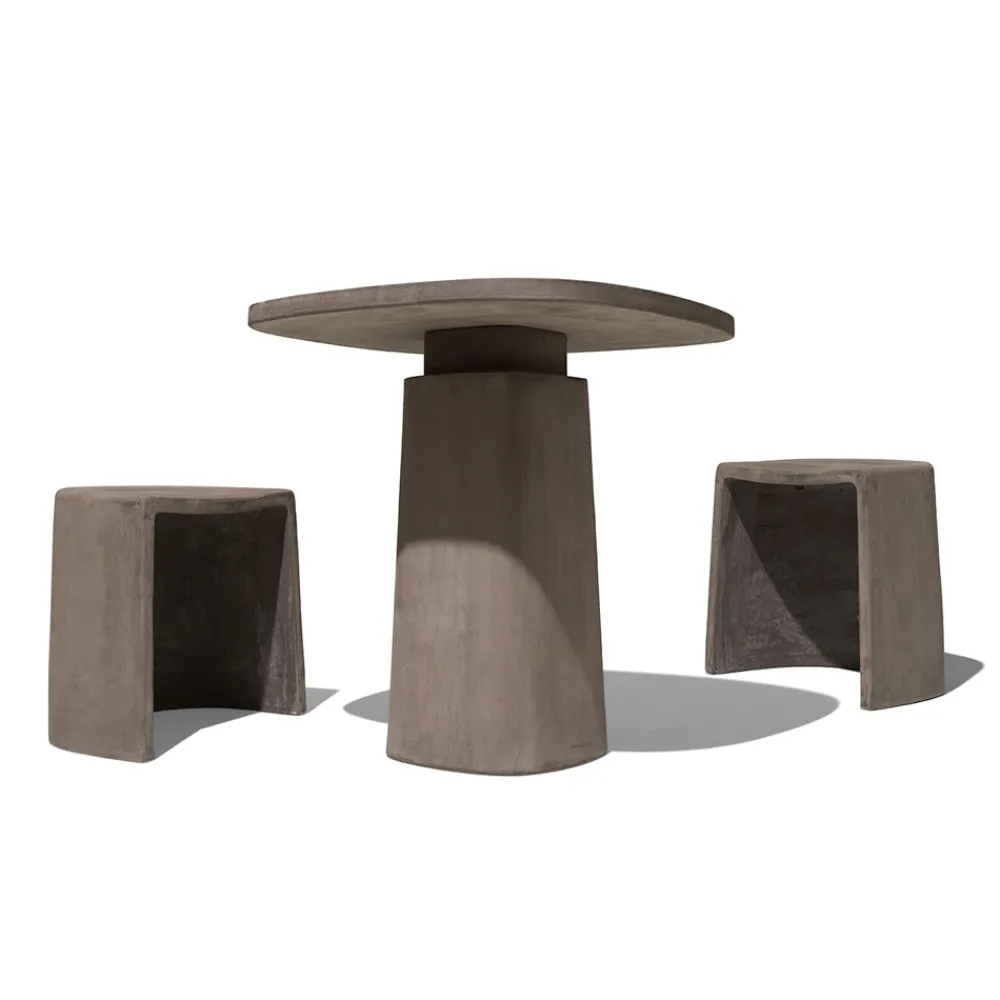 Viadurini in the Garden Outdoor Hocker-Niedriger Hocker für handgefertigte Terrakotta im Freien Made in Italy - Julio