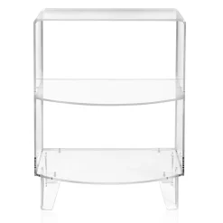 Viadurini Living Nachttische|Moderne Couchtische-Niedriger Nachttisch aus transparentem Plexiglas Made in Italy - Alamin