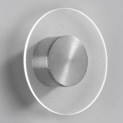 Viadurini Lighting Moderne Wandleuchten-Nora - Wandleuchte aus Metall mit mikrogepunktetem Plexiglasdiffusor