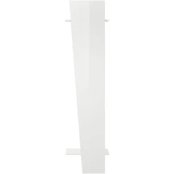 Viadurini Living Wandgarderobe-Oblique Design Garderobenständer aus glänzend weißem Holz oder Schiefer - Joris