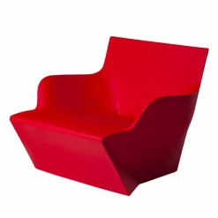 SLIDE Sessel Kunststoff-Outdoor / Indoor Sessel mit Armlehnen Kami San made in Italy