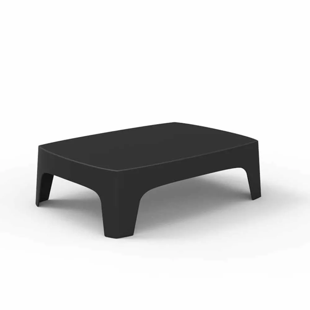 Vondom Garten Beistelltisch-Outdoor Couchtisch Solid Kollektion von aus Polypropylen, 4 Stück