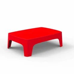 Vondom Garten Beistelltisch-Outdoor Couchtisch Solid Kollektion von aus Polypropylen, 4 Stück