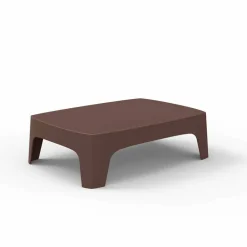 Vondom Garten Beistelltisch-Outdoor Couchtisch Solid Kollektion von aus Polypropylen, 4 Stück